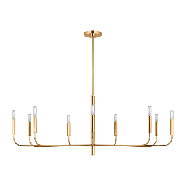 Visual Comfort Studio Canada - EC1319BBS - Nine Light Chandelier - Brianna - Burnished Brass