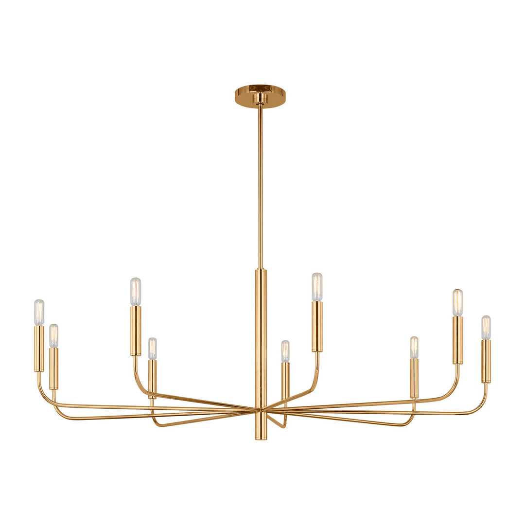 Visual Comfort Studio Canada - EC1319BBS - Nine Light Chandelier - Brianna - Burnished Brass