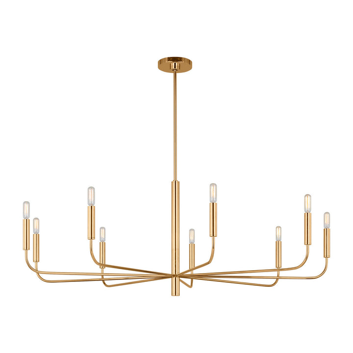 Visual Comfort Studio Canada - EC1319BBS - Nine Light Chandelier - Brianna - Burnished Brass