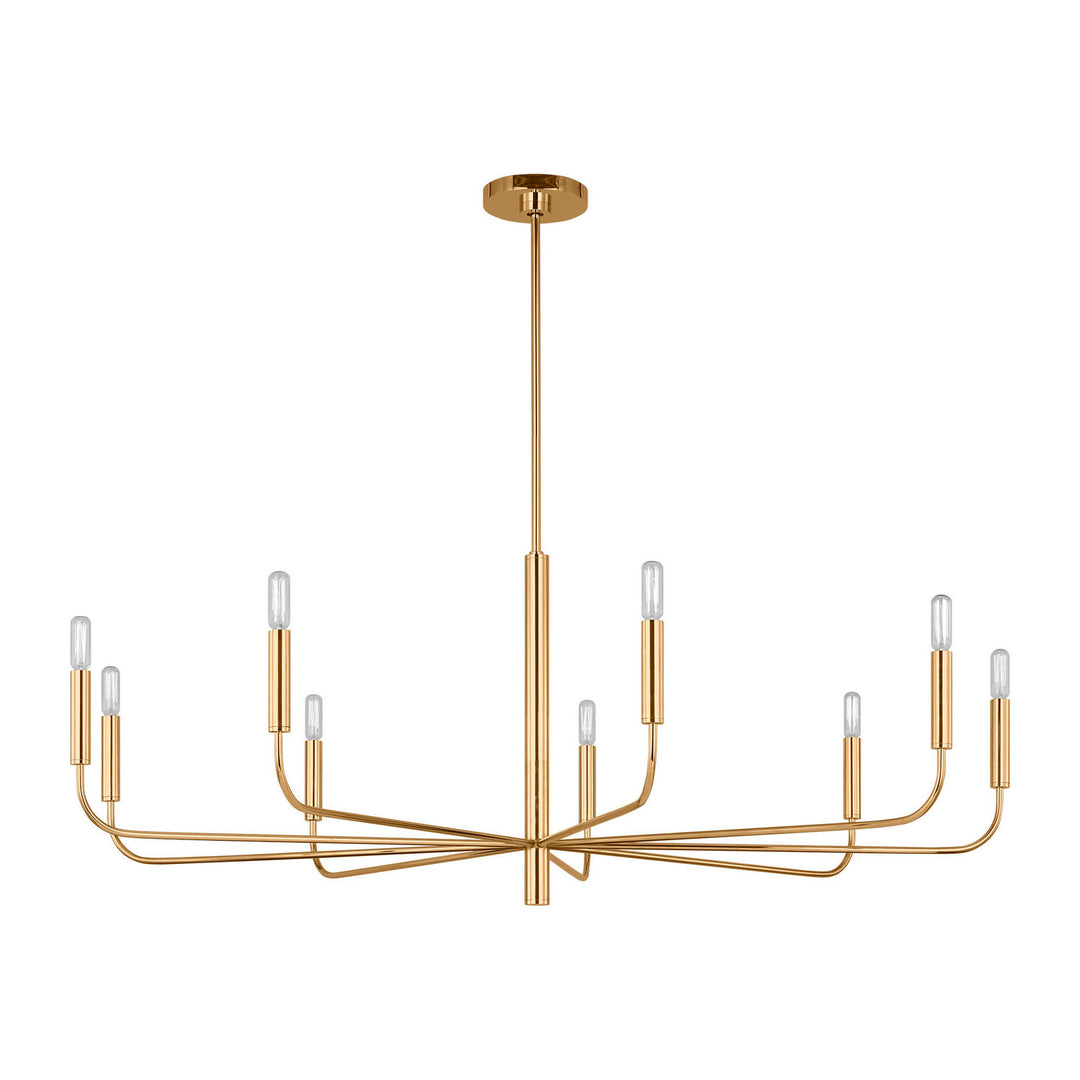 Visual Comfort Studio Canada - EC1319BBS - Nine Light Chandelier - Brianna - Burnished Brass