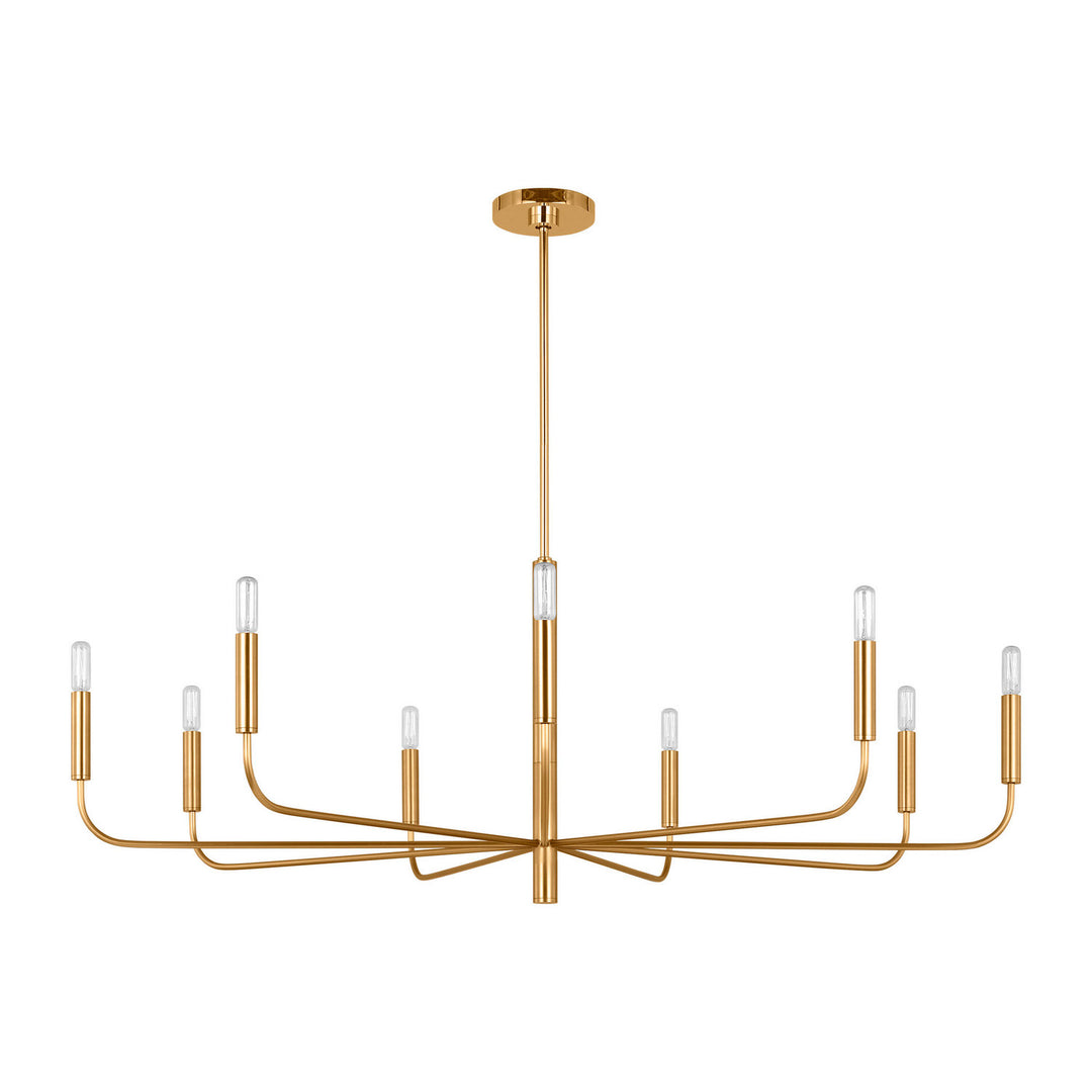 Visual Comfort Studio Canada - EC1319BBS - Nine Light Chandelier - Brianna - Burnished Brass