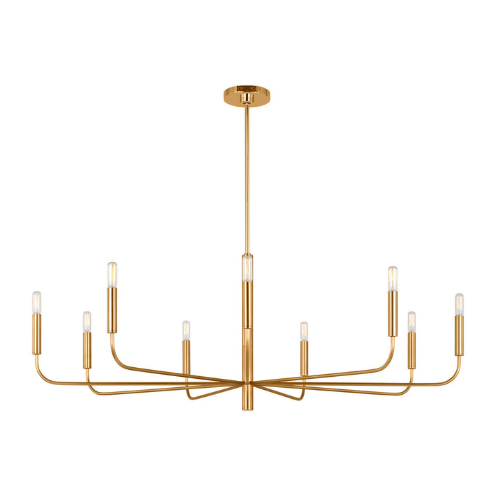 Visual Comfort Studio Canada - EC1319BBS - Nine Light Chandelier - Brianna - Burnished Brass