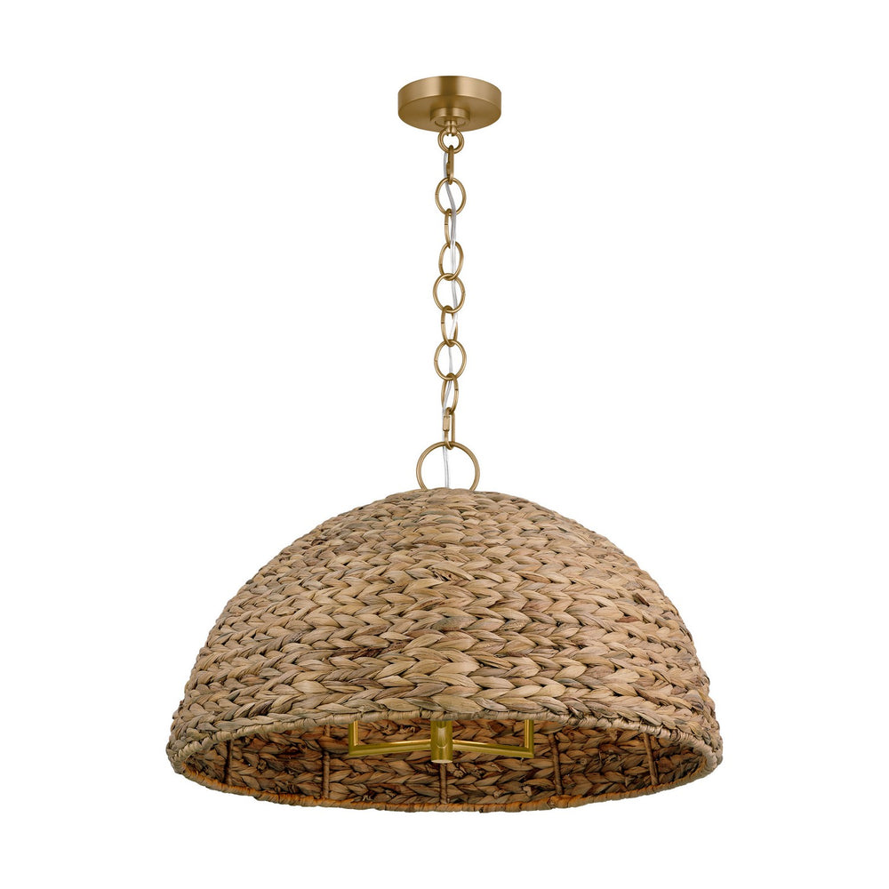 Visual Comfort Studio Canada - EP1373BBS - Three Light Pendant - Cay - Burnished Brass