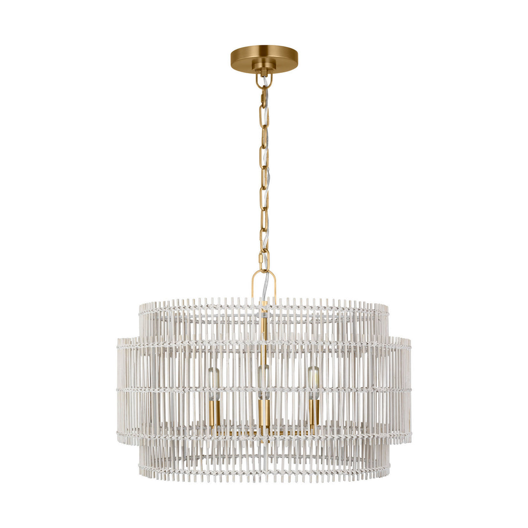 Visual Comfort Studio Canada - EP1394BBS - Four Light Pendant - Elio - Burnished Brass