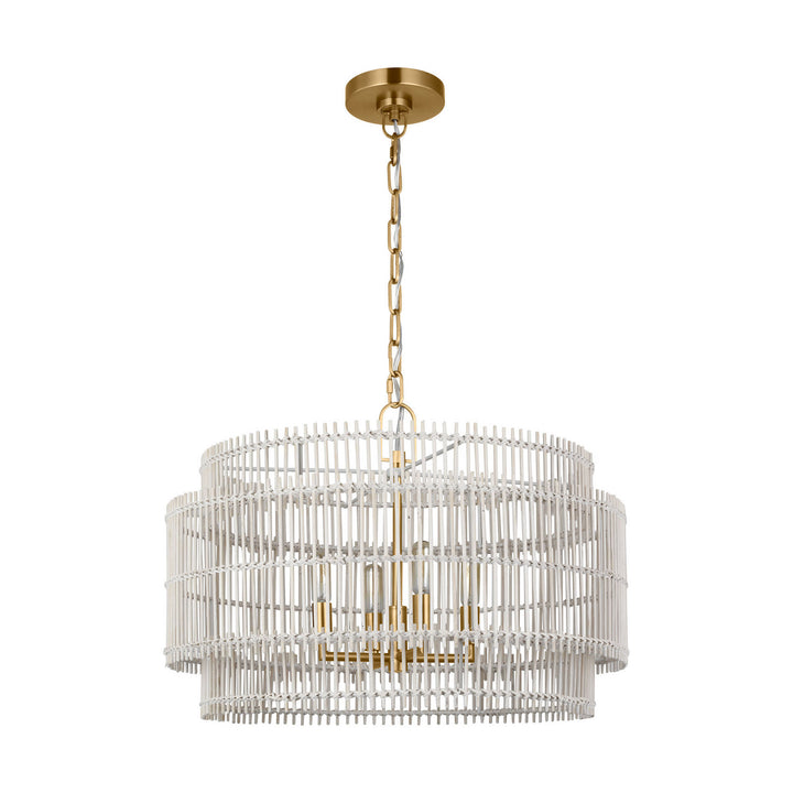 Visual Comfort Studio Canada - EP1394BBS - Four Light Pendant - Elio - Burnished Brass