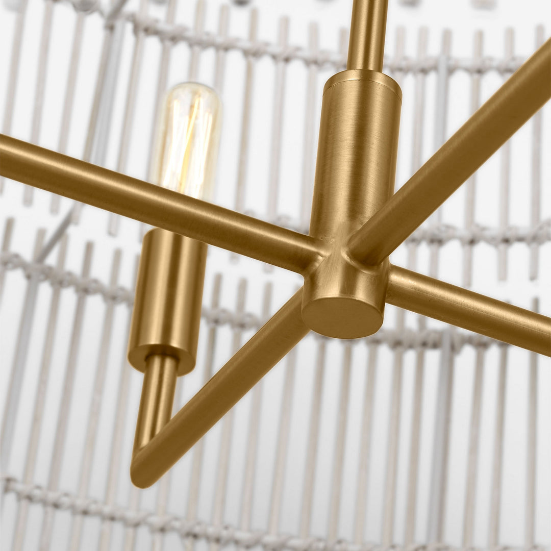 Visual Comfort Studio Canada - EP1404BBS - Four Light Pendant - Elio - Burnished Brass
