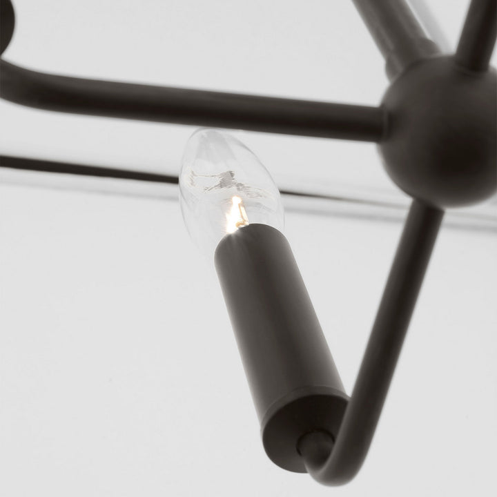 Visual Comfort Studio Canada - EP1434AI - Four Light Pendant - Arnio - Aged Iron
