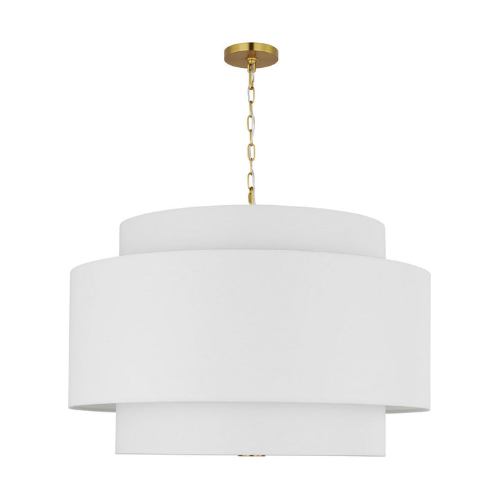 Visual Comfort Studio Canada - KSP1184BBS - Four Light Pendant - Sawyer - Burnished Brass
