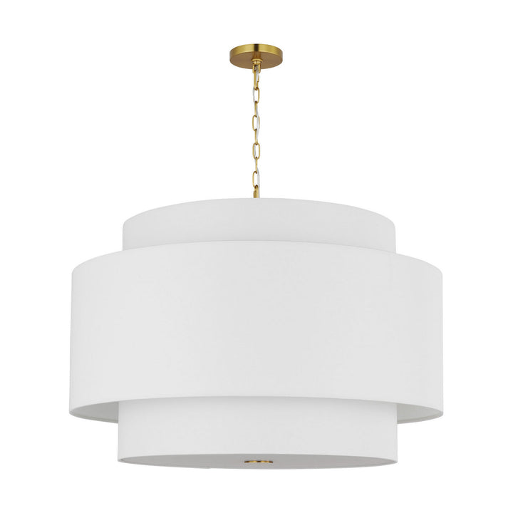 Visual Comfort Studio Canada - KSP1184BBS - Four Light Pendant - Sawyer - Burnished Brass