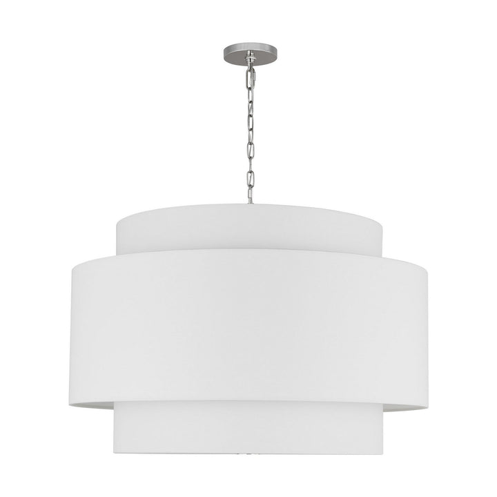 Visual Comfort Studio Canada - KSP1184PN - Four Light Pendant - Sawyer - Polished Nickel