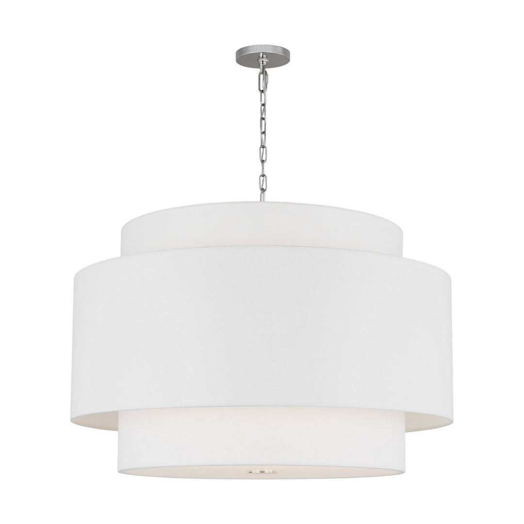 Visual Comfort Studio Canada - KSP1184PN - Four Light Pendant - Sawyer - Polished Nickel
