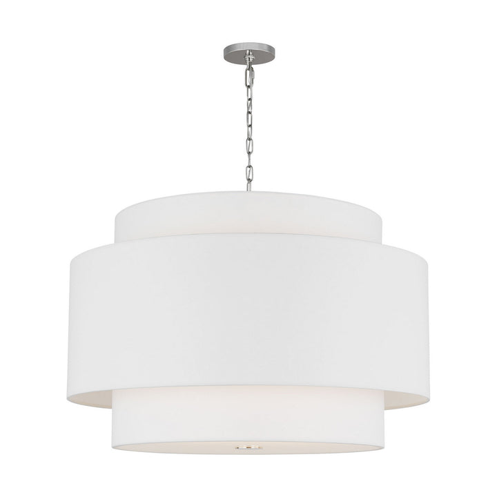 Visual Comfort Studio Canada - KSP1184PN - Four Light Pendant - Sawyer - Polished Nickel