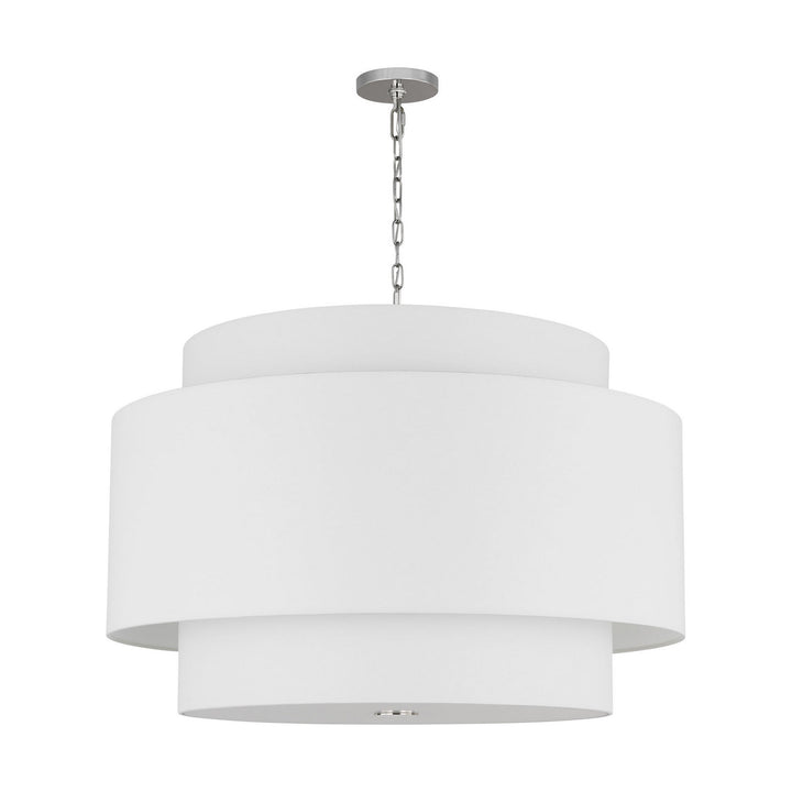 Visual Comfort Studio Canada - KSP1184PN - Four Light Pendant - Sawyer - Polished Nickel