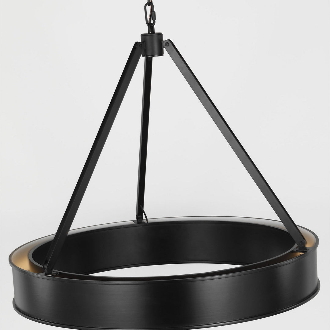 Visual Comfort Studio Canada - LC1211AI-L1 - LED Chandelier - Leonard - Aged Iron
