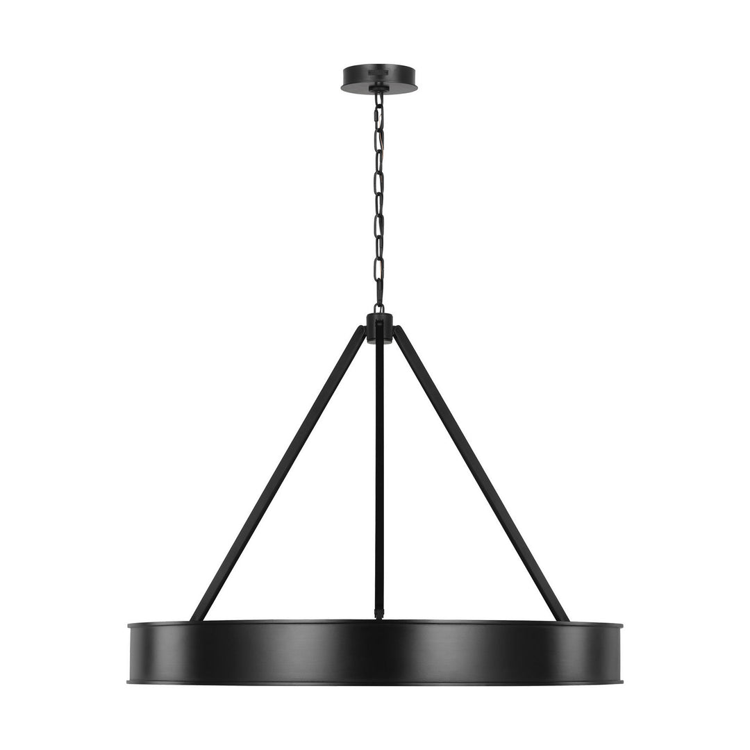 Visual Comfort Studio Canada - LC1221AI-L1 - LED Chandelier - Leonard - Aged Iron