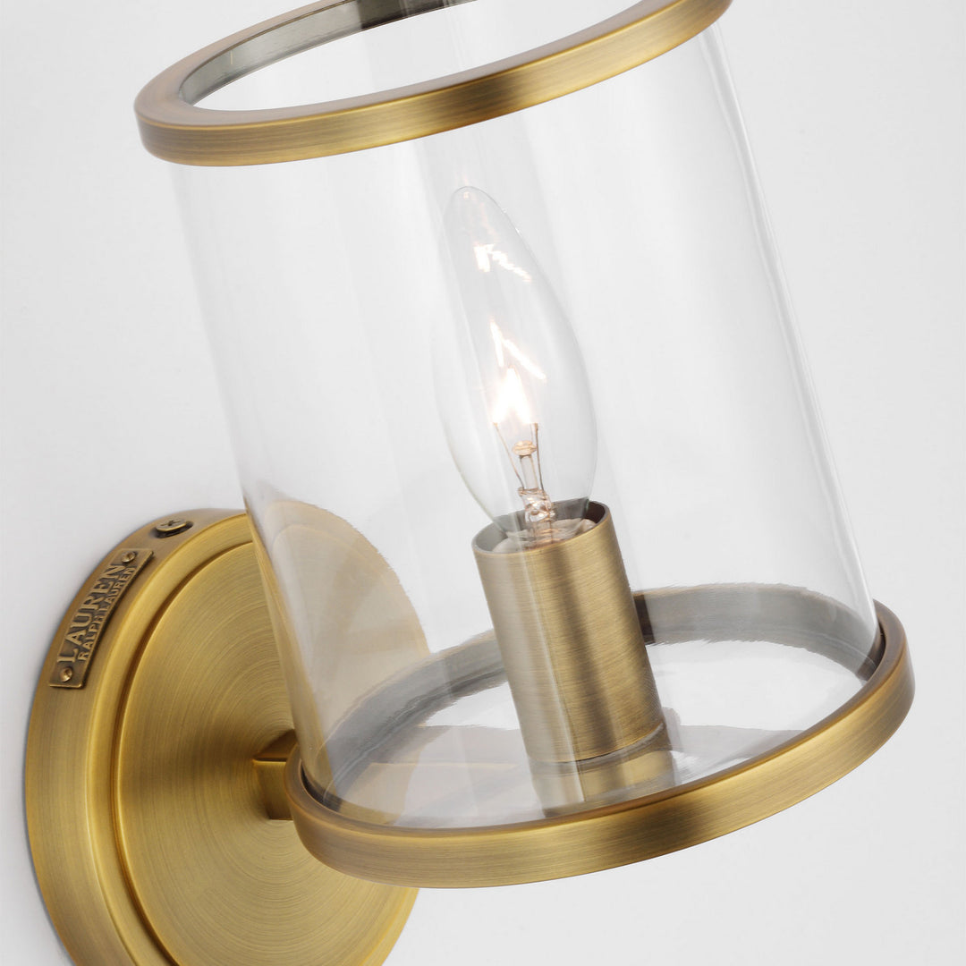 Visual Comfort Studio Canada - LV1081TWB - One Light Vanity - Reynolds - Time Worn Brass