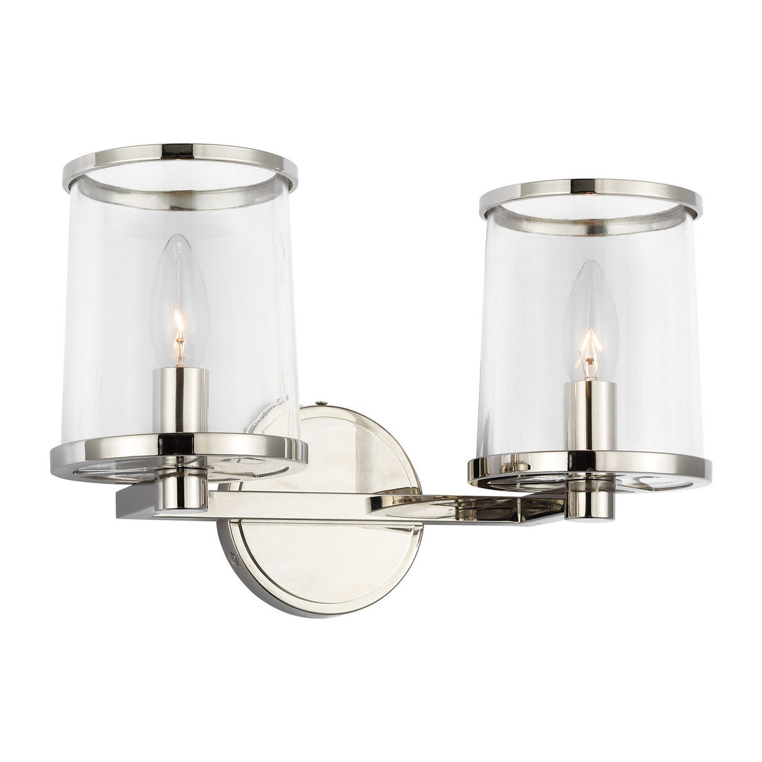 Visual Comfort Studio Canada - LV1082PN - Two Light Vanity - Reynolds - Polished Nickel