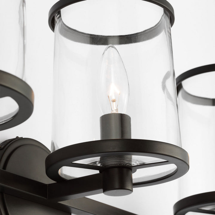 Visual Comfort Studio Canada - LV1083AI - Three Light Vanity - Reynolds - Aged Iron