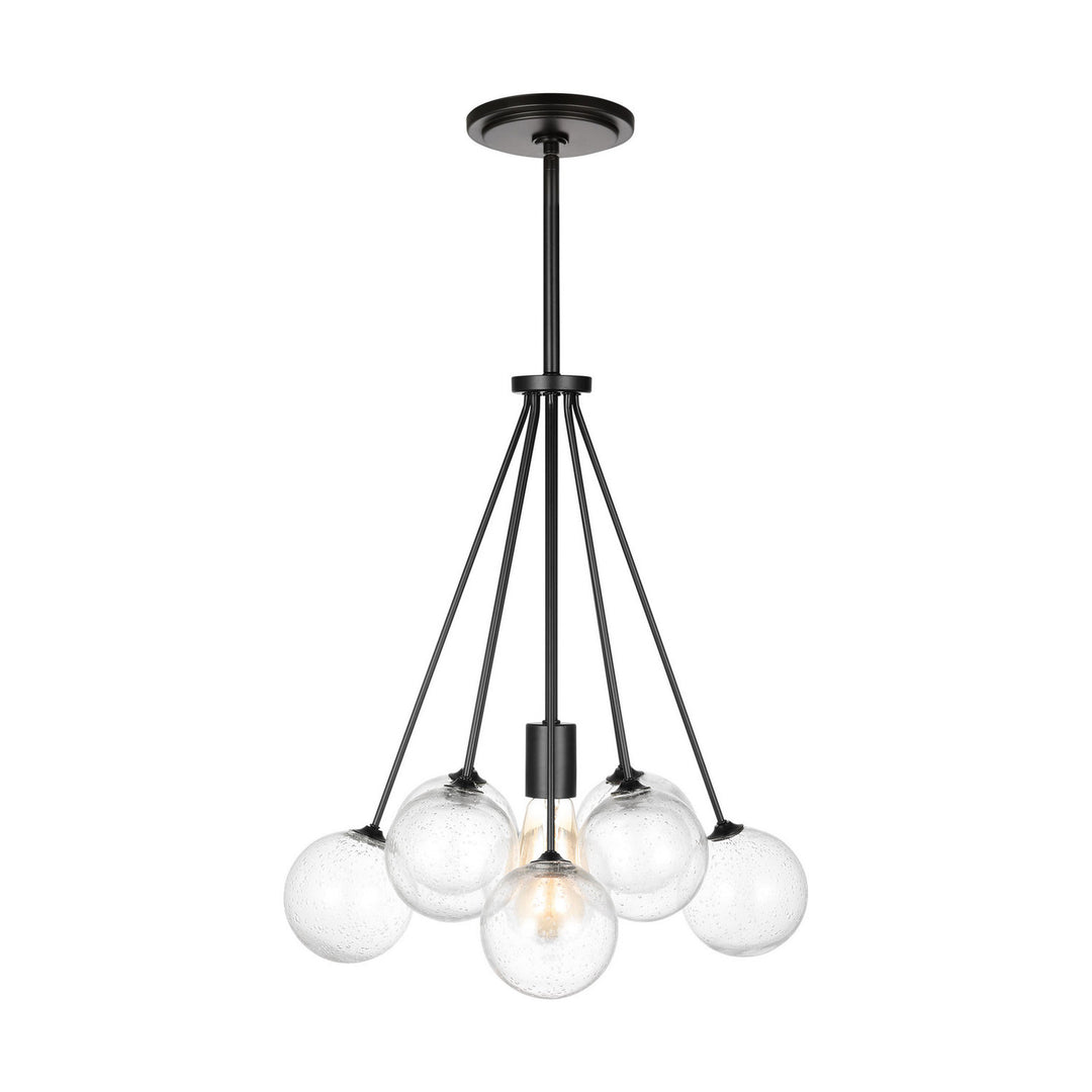 Visual Comfort Studio Canada - 6514301-112 - One Light Pendant - Bronzeville - Midnight Black