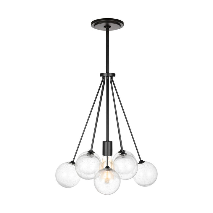 Visual Comfort Studio Canada - 6514301-112 - One Light Pendant - Bronzeville - Midnight Black