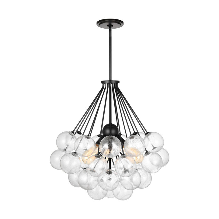 Visual Comfort Studio Canada - 6514303-112 - Three Light Pendant - Bronzeville - Midnight Black