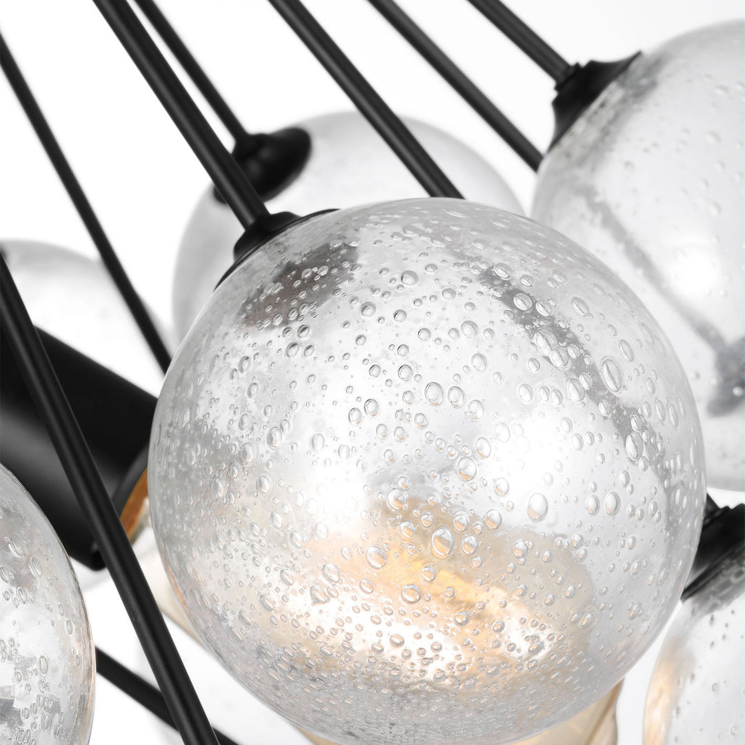 Visual Comfort Studio Canada - 6514303-112 - Three Light Pendant - Bronzeville - Midnight Black