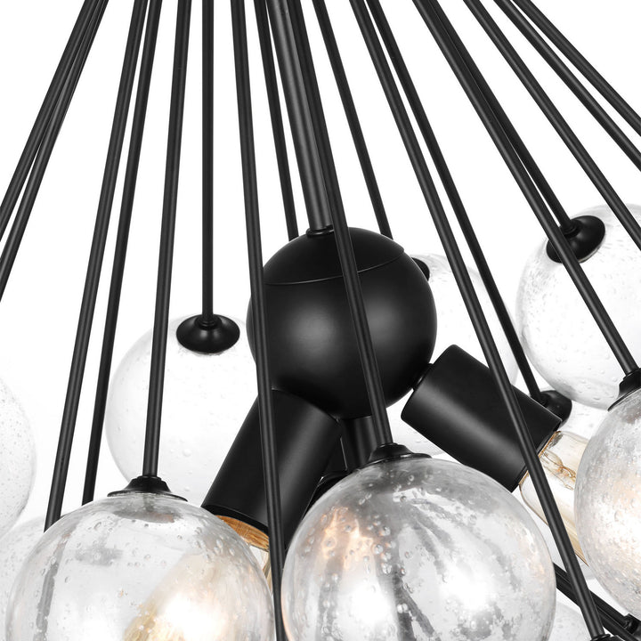 Visual Comfort Studio Canada - 6514303-112 - Three Light Pendant - Bronzeville - Midnight Black