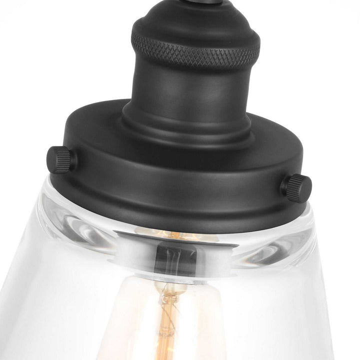 Visual Comfort Studio Canada - P1347MBK - One Light Pendant - Baskin - Midnight Black