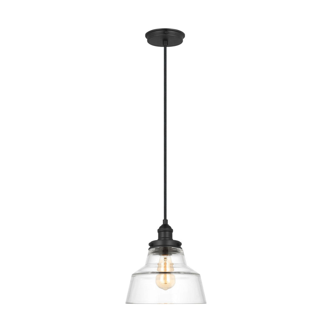 Visual Comfort Studio Canada - P1348MBK - One Light Pendant - Baskin - Midnight Black