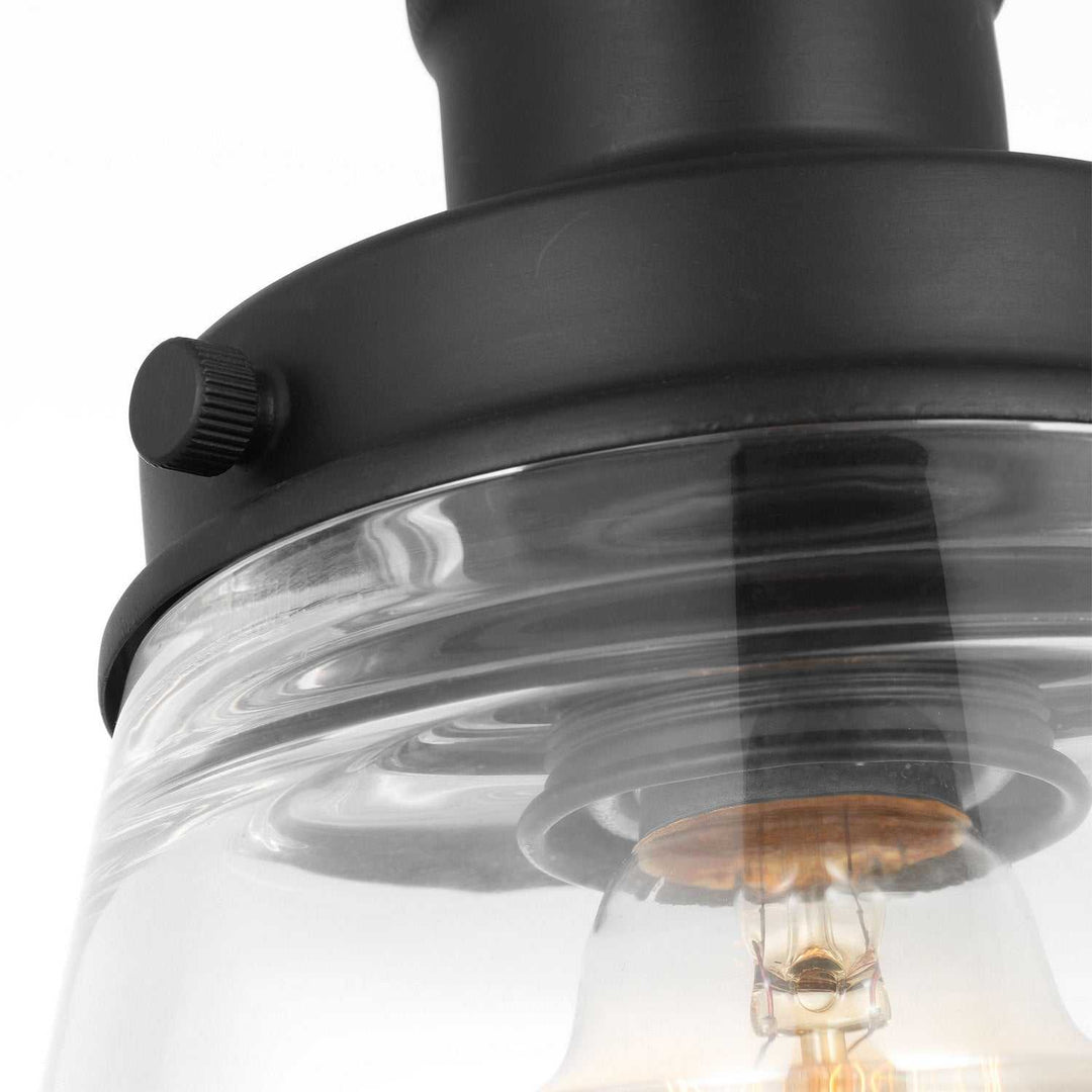 Visual Comfort Studio Canada - P1348MBK - One Light Pendant - Baskin - Midnight Black