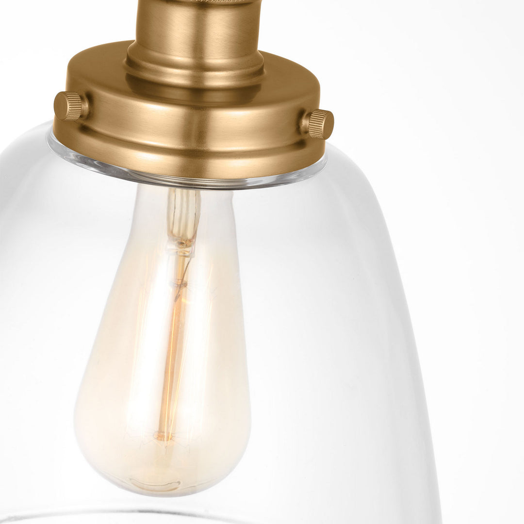 Visual Comfort Studio Canada - P1349SB - One Light Pendant - Baskin - Satin Brass