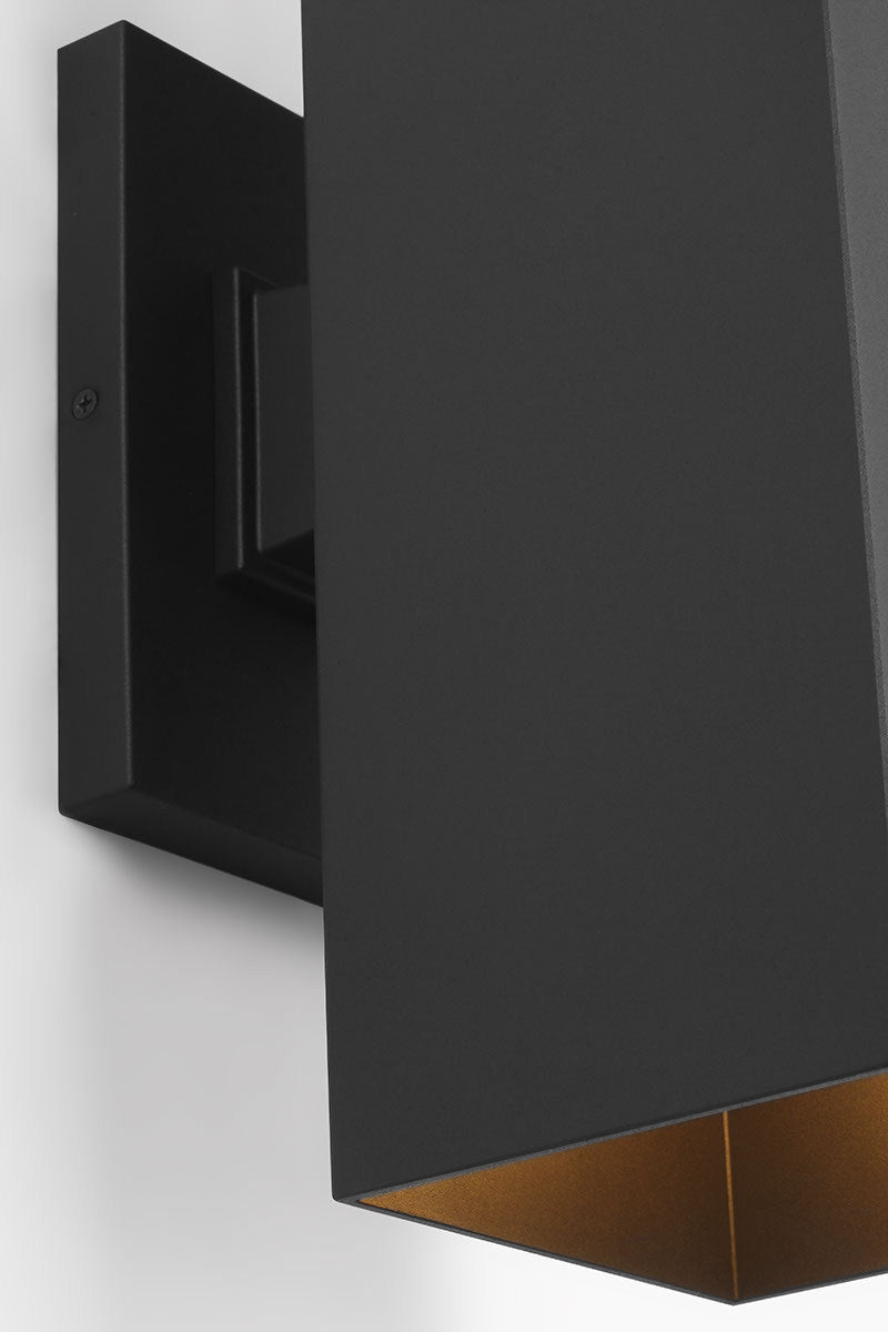 Visual Comfort Studio Canada - SLO1112TXB - Two Light Wall Lantern - Pohl - Textured Black