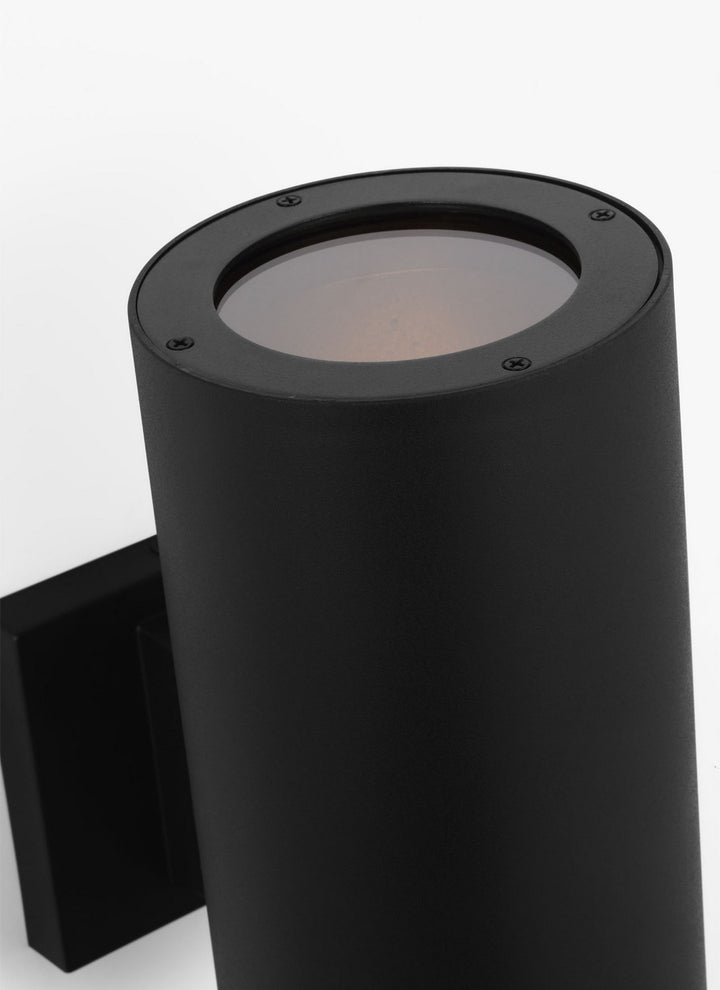 Visual Comfort Studio Canada - SLO1152TXB - Two Light Wall Lantern - Outdoor Cylinders - Textured Black