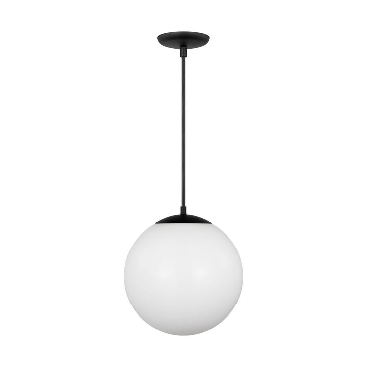 Visual Comfort Studio Canada - 6024-112 - One Light Pendant - Leo - Hanging Globe - Midnight Black
