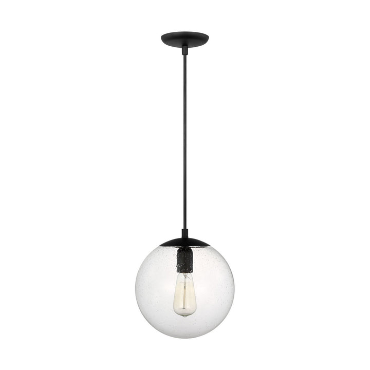 Visual Comfort Studio Canada - 6601801-112 - One Light Pendant - Leo - Hanging Globe - Midnight Black