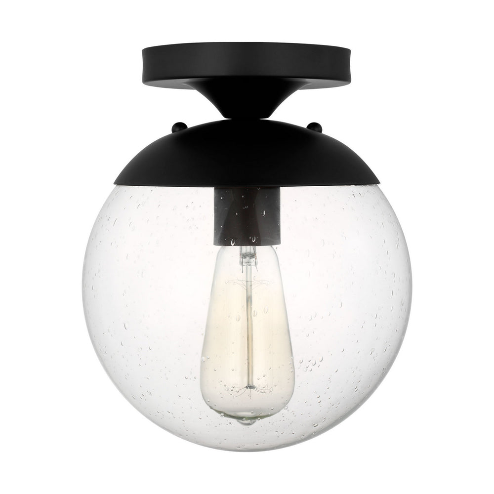 Visual Comfort Studio Canada - 7501801-112 - One Light Pendant - Leo - Hanging Globe - Midnight Black
