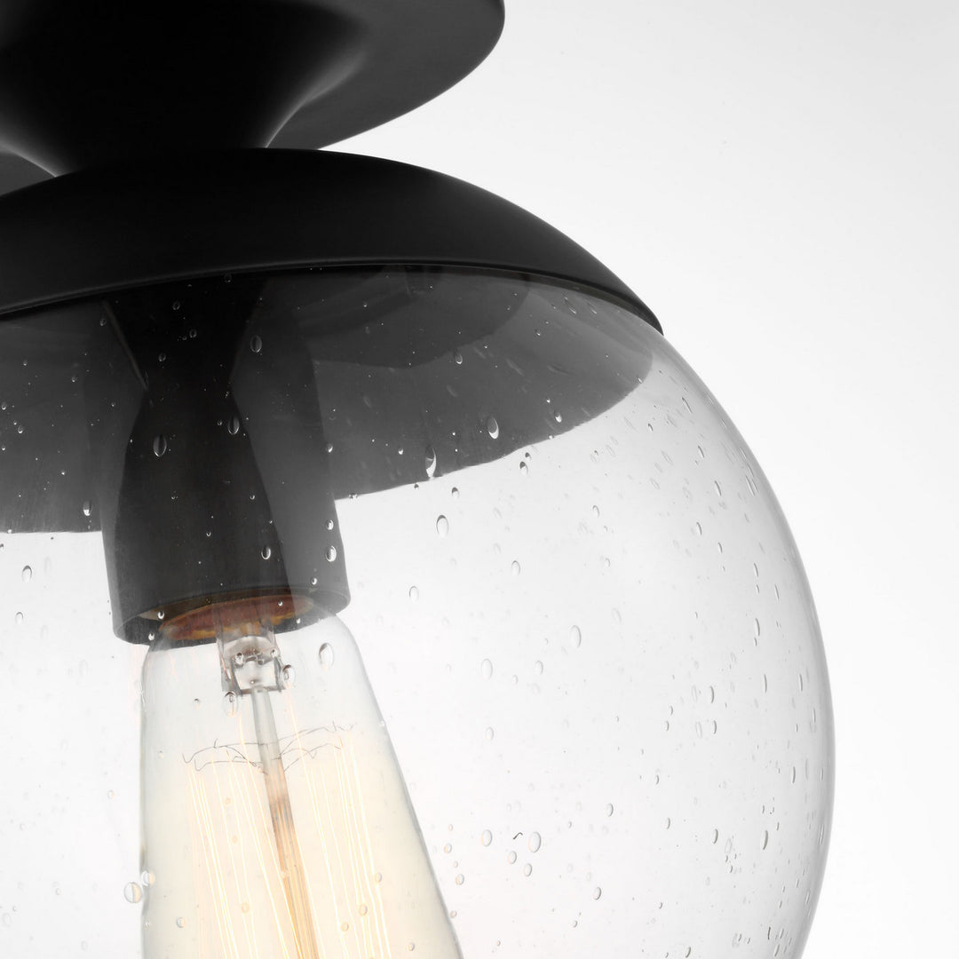Visual Comfort Studio Canada - 7501801-112 - One Light Pendant - Leo - Hanging Globe - Midnight Black