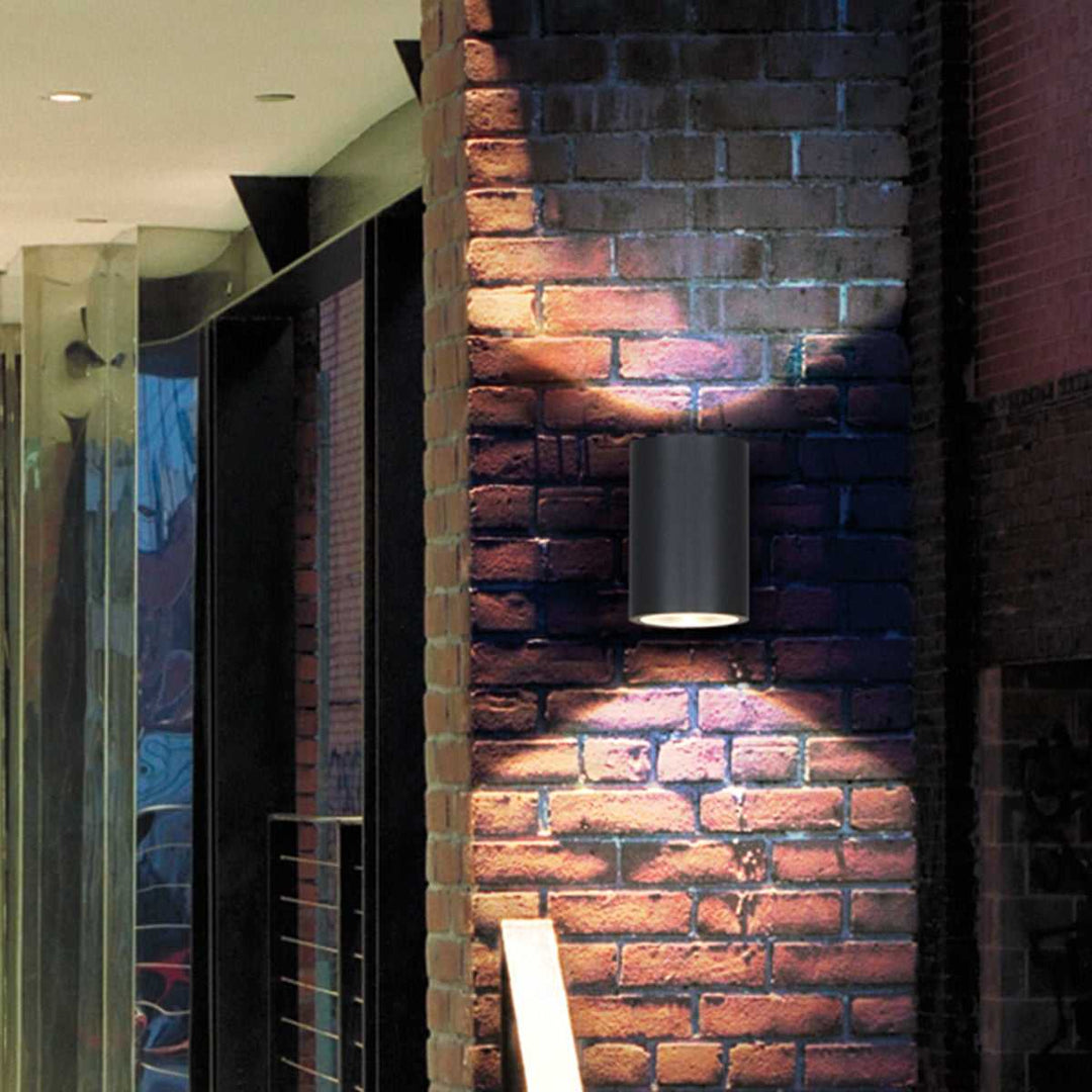 Glen LED Wall Mount in Black Eurofase Canada