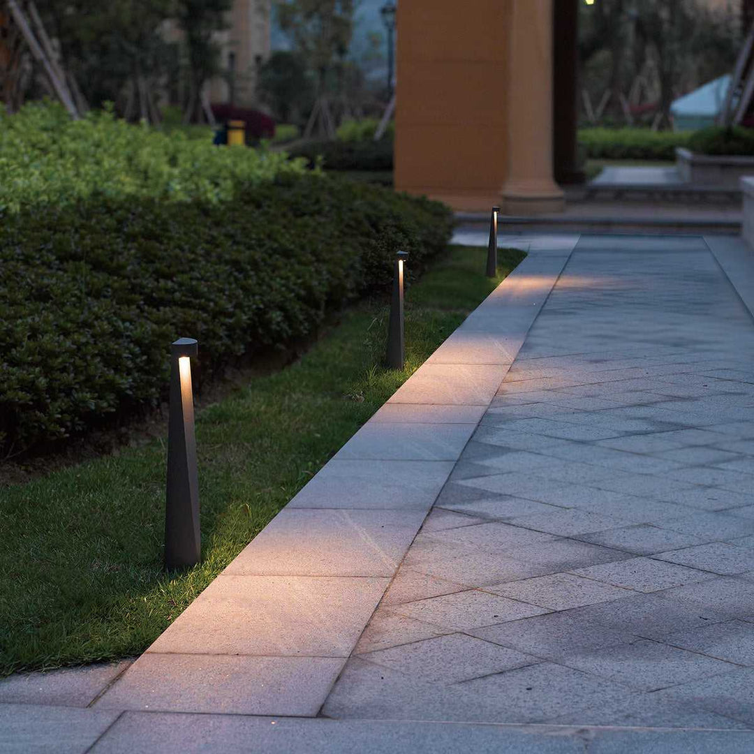 Bira LED Bollard in Black Eurofase Canada