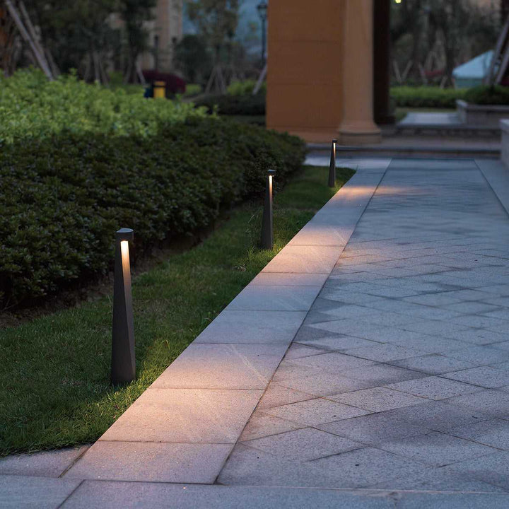 Bira LED Bollard in Black Eurofase Canada