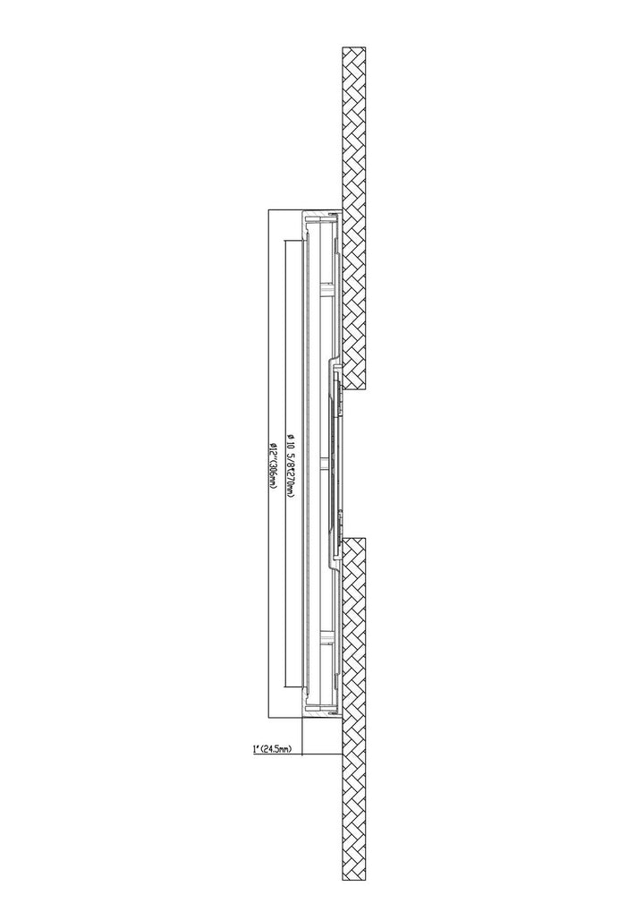 Artemis LED Flushmount in Black Eurofase Canada