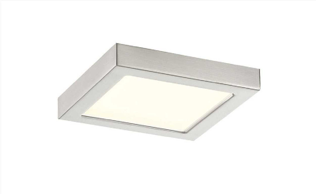 Troy LED Flushmount in Brushed Nickel Eurofase Canada