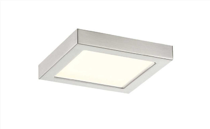 Troy LED Flushmount in Brushed Nickel Eurofase Canada