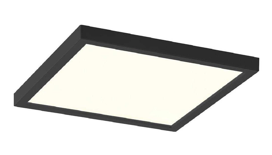 Troy LED Flushmount in Black Eurofase Canada