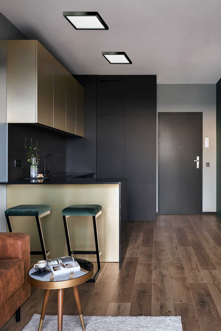 Troy LED Flushmount in Brushed Nickel Eurofase Canada