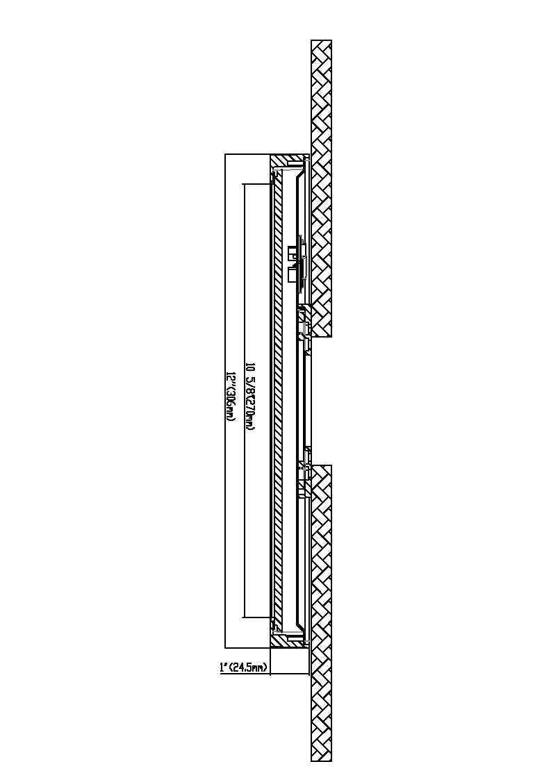 Troy LED Flushmount in Black Eurofase Canada