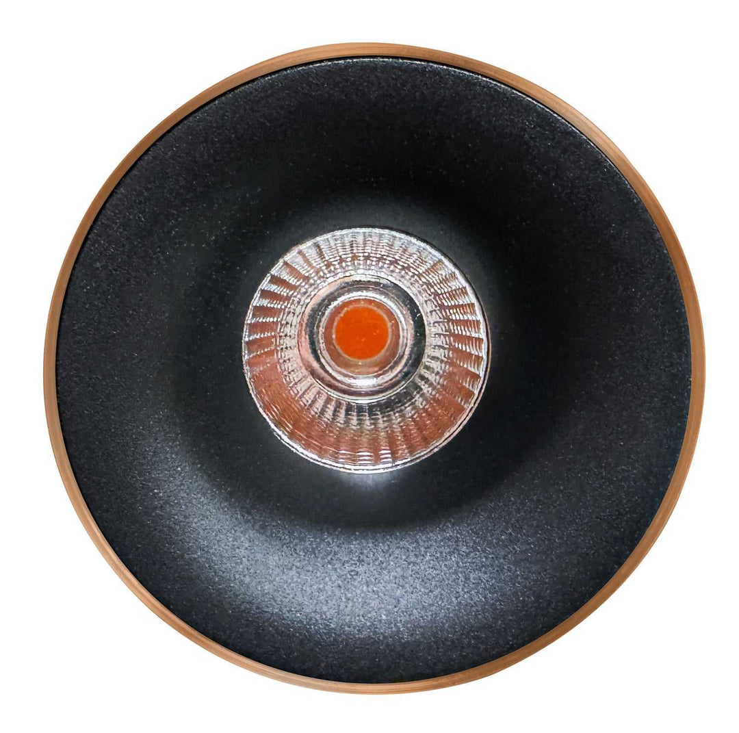 Echo LED Recessed Fixture in Black Eurofase Canada