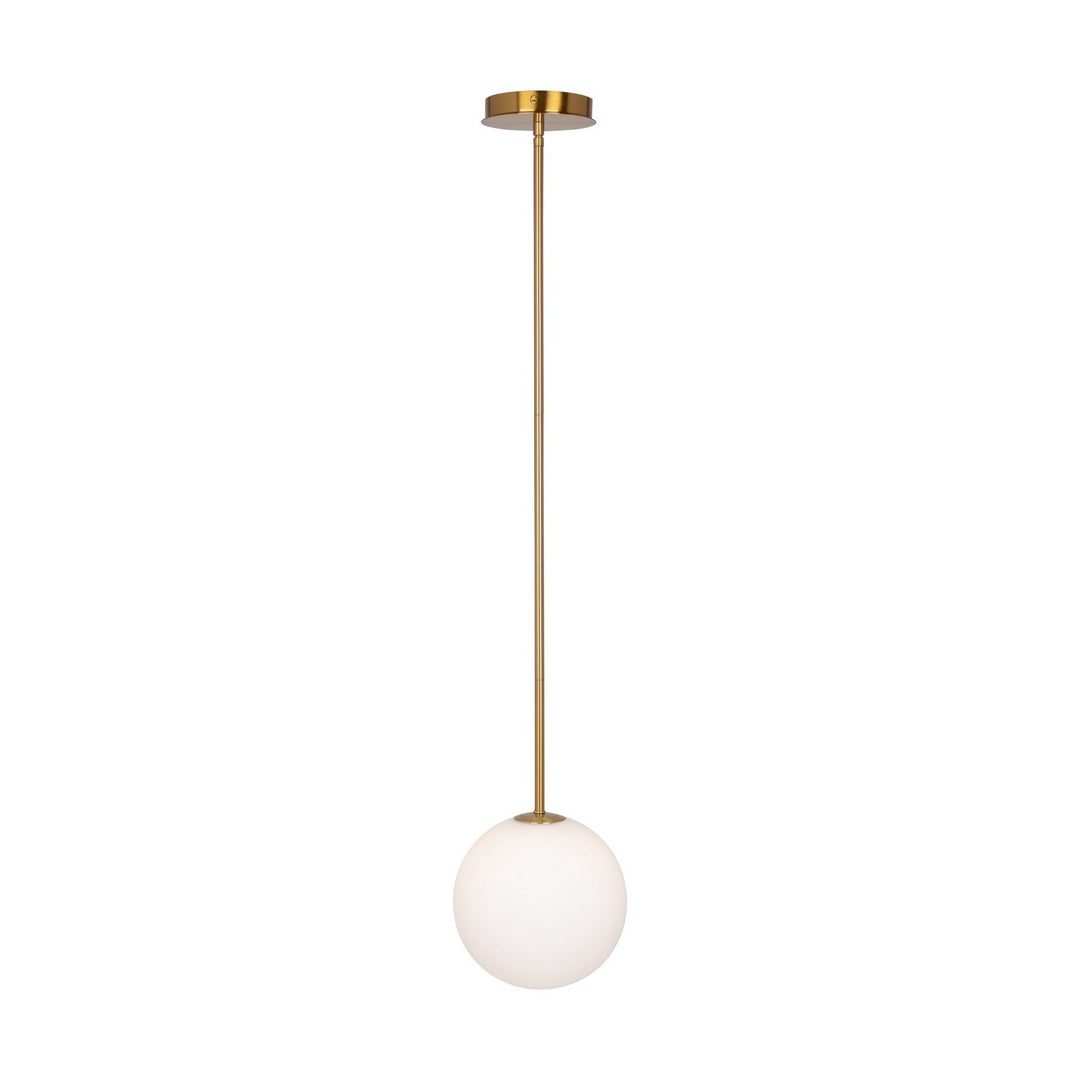 Artcraft Canada - AC11761BR - One Light Pendant - Aurelia - Brass