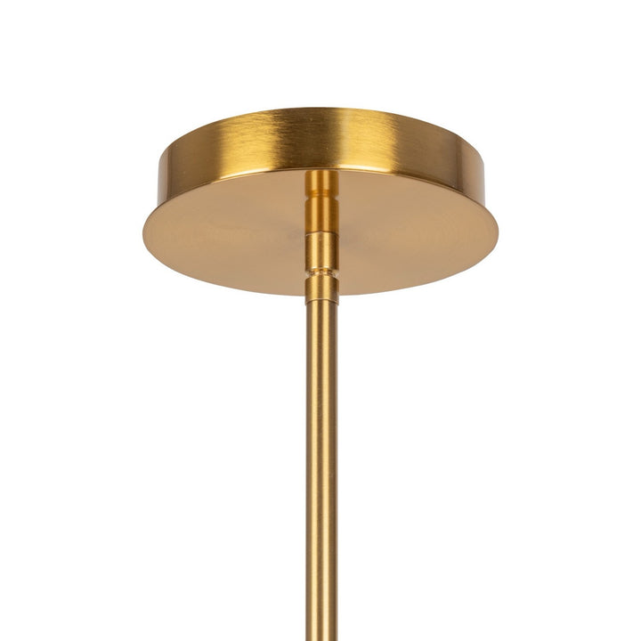 Artcraft Canada - AC11766BR - Six Light Chandelier - Aurelia - Brass