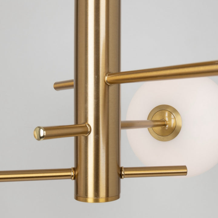 Artcraft Canada - AC11763BR - Three Light Semi-Flush Mount - Aurelia - Brass
